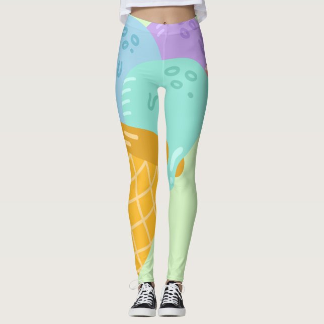 Trendy Gelato Leggings (Front)