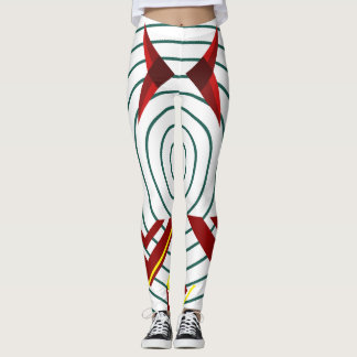 Trendy Geometric Outfit Leggings