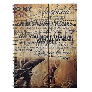 Trendy Gift   Letter To Husband   Notebook