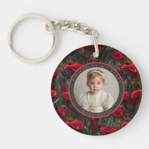 Trendy Gifts For Sister Photo Calla Lilies Key Ring