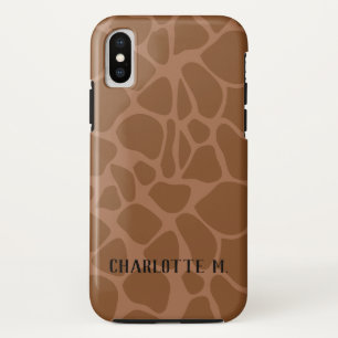 Trendy Giraffe Print Customised Cell Phone Case