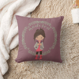 Trendy Girly Avatar Cushion