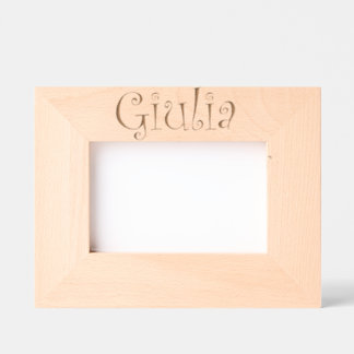 Trendy Giulia first name photo frame