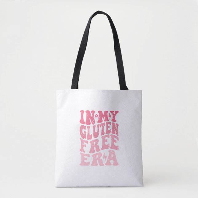 Trendy Gluten-Free Tote Bag – Cute Gift for Celiac (Front)