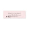 trendy gold and pink hair stylist business card