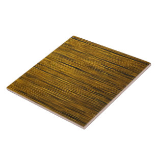 Trendy Gold Black Vintage Art Deco Collection Ceramic Tile