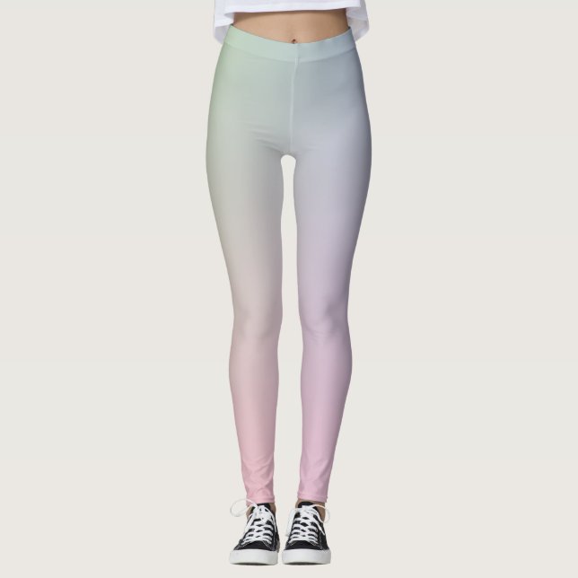 Trendy Gradient Leggings (Front)
