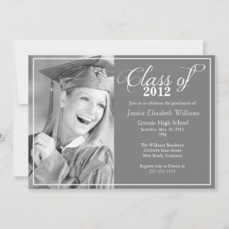 Trendy Graduation Invitation