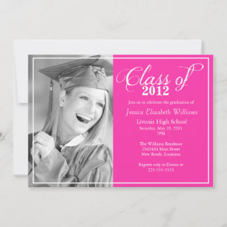 Trendy Graduation Invitation