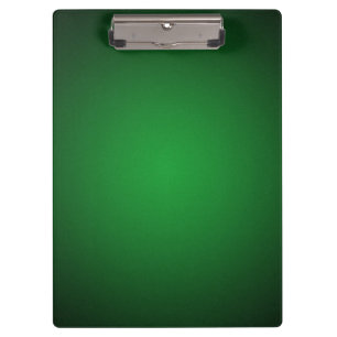 Trendy Grainy Green-Black Vignette Clipboard