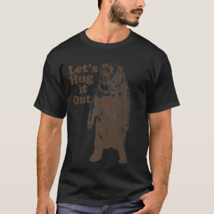Trendy Graphic Bear Let's Hug It Out Premium T-Shirt