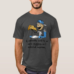 Trendy Graphic Supreme Pizza More Veggies Premium T-Shirt