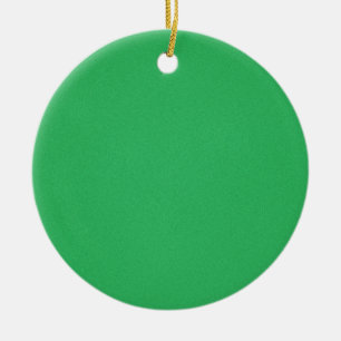 Trendy Green Grainy Background Ceramic Tree Decoration