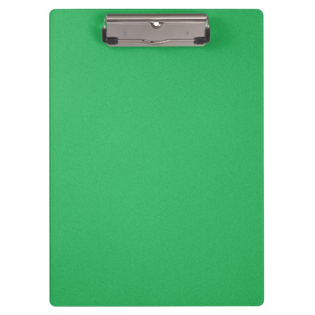 Trendy Green Grainy Background Clipboard (Front)