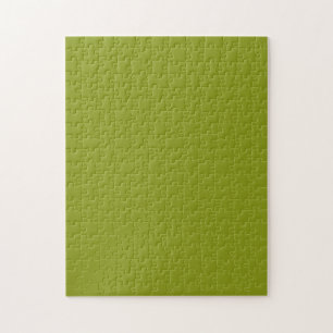 Trendy Green (solid colour) Jigsaw Puzzle