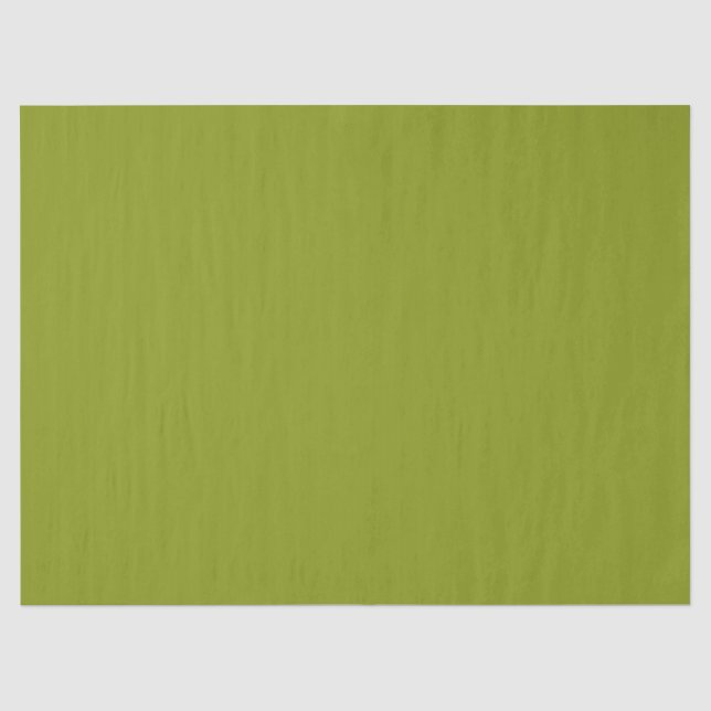 Trendy Green (solid colour) Tissue Paper (Front)