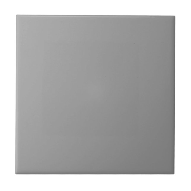 Trendy - Grey Ceramic Tile (Front)
