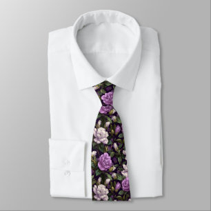 Trendy Groomsmen Gift Gardenias Flower Tie