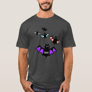 Trendy Halloween Bats T-Shirt