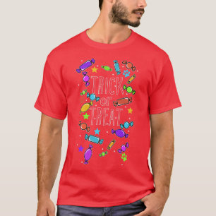 Trendy Halloween Candy Trick Or Treat491 T-Shirt
