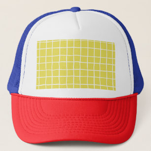 Trendy Hand Drawn Ink Shapes Trucker Hat