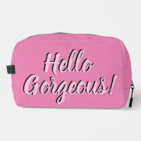 Trendy Hello Gorgeous Girly Pink