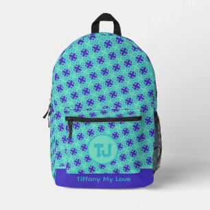 Trendy High School Monogrammed Backpack For Player