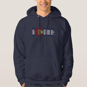 Trendy Home Colorado State Flag Hoodie