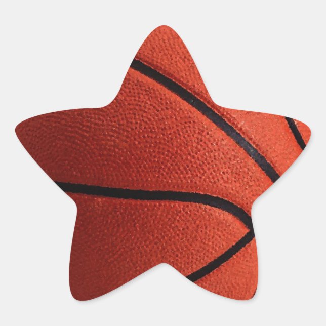 Trendy Hot Basketball Star Sticker (Front)