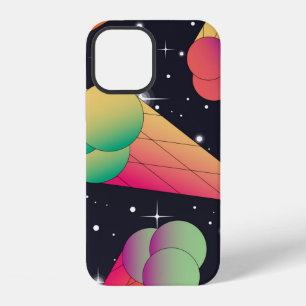 Trendy ice cream seamless pattern. Ice cream cones iPhone 12 Case