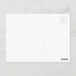 Trendy Inexpensive Glitter Black Thank You Postcard