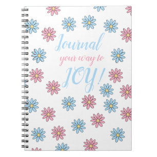 Trendy Journal to Joy Positive Thinking Notebook