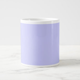 Trendy Lavender colour ready to customise Large Coffee Mug