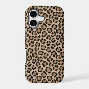 Trendy Leopard Print Fur Effect Repeat Pattern
