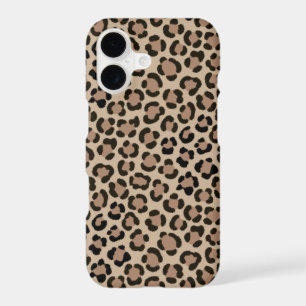 Trendy Leopard Print Fur Effect Repeat Pattern