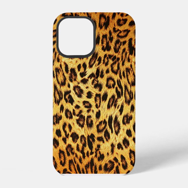 Trendy Leopard: Skin Design Pattern. iPhone Case (Back)