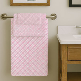 Trendy Light Pink Towels Soft Bathroom Upgrade