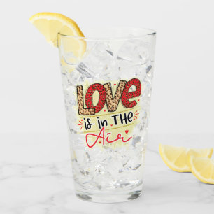 Trendy Love Air Valentines Day Glass