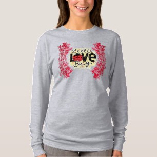 Trendy Love Bug Valentines Day Long Sleeve T-Shirt