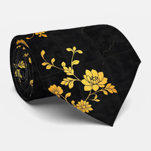 Trendy Luxury Elegant Floral Collection Tie