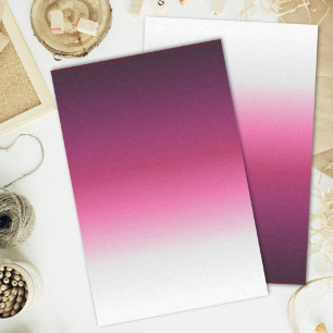 trendy magenta maroon marsala burgundy ombre tissue paper