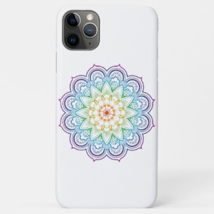 Trendy Mandala Datura Flower Pattern iPhone 11 Pro Max Case
