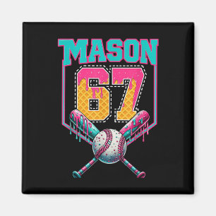Trendy Mason 67 Mem Ice Cream Drip Bysebyll Birthd Magnet