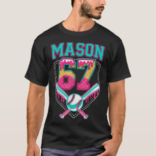 Trendy Mason 67 Mem Ice Cream Drip Bysebyll Birthd T-Shirt