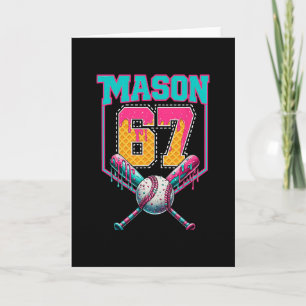 Trendy Mason 67 Mem Ice Cream Drip Sell Birthday C Card
