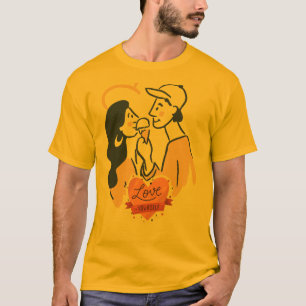 Trendy Men's Love Statement T-Shirts – Stylish Top