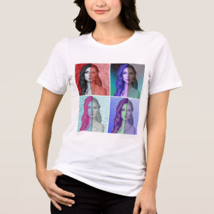 Trendy Minimal Streetwear  Tri-Blend Shirt