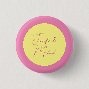 Trendy Minimalist Modern Plain Simple Pastel Colou 3 Cm Round Badge