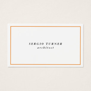 Trendy Minimalist Professional Profile Card