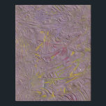Trendy Modern Abstract Art Pink Yellow Green Faux Canvas Print<br><div class="desc">Trendy Modern Abstract Art Pink Purple Yellow Green Faux Wrapped Canvas Print.</div>